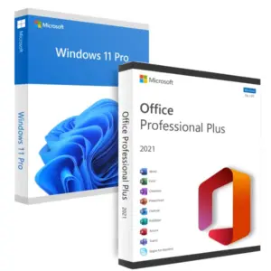 WINDOWS 11 PRO + OFFICE 2021 PROFESSIONAL PLUS